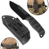 Mil-Tec Black Combat Kniv G10 med Kydex Skede